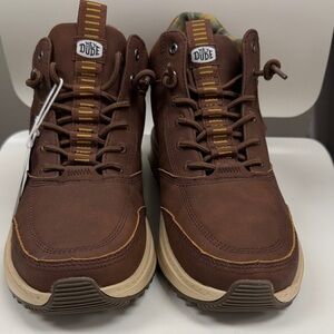 Hey Dude Men's Wally Tahoe Classic Leather Boots